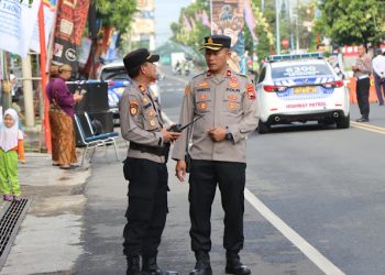 Polres Banjarnegara Lakukan Pengamanan Hari Jadi ke 454 Kabupaten Banjarnegara