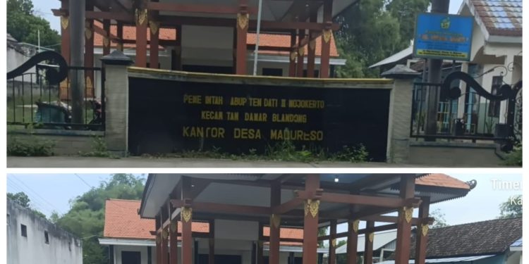 Saat di Konfirmasi Wartawan Mengenai Pembangunan di Desa Madureso, Kepala Desa Suwarno Malah Suruh Wartawan Menjadi Kades.