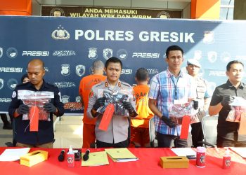 Cabuli Anak Tiri, Pria Bejat di Driyorejo di Amankan Polisi