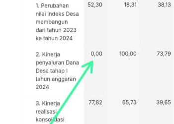 Desa Kalipadang Skor Nol Dana Desa: Gagal Total, Tak Dapat Insentif