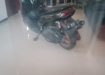 Motor Dinas Kepala Desa Gedongkedoan Pakai Plat Hitam, Langgar Aturan Negara