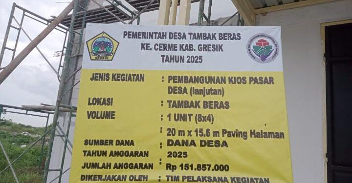 Dana Desa Tambakberas Dibajak: Pekerjaan Diberikan ke Kontraktor, Paving Dikerjakan Warga Secara Swadaya