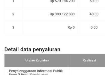 Selisih Ratusan Juta di Data Dana Desa Wonokerso 2024 Masih Jadi Teka-Tekip