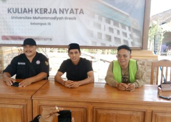 Terkait Pemberitaan Miring Pembangunan di Desanya, Kepala desa Ngampel Dwi Bagus Angkat Bicara