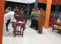 Pelantikan Perangkat Baru Pemerintah Desa Karangsemanding, Memastikan Pelayanan Masyarakat Semakin Optimal.