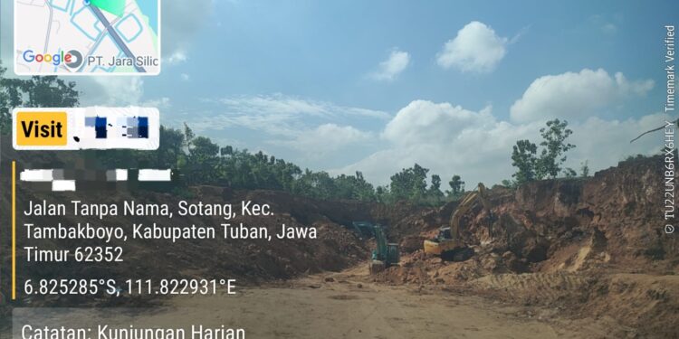 Santoso Dibalik Tambang Pasir Silika Di Dusun Sotang, Desa Cokrowati, Kecamatan Tambakboyo – Tuban